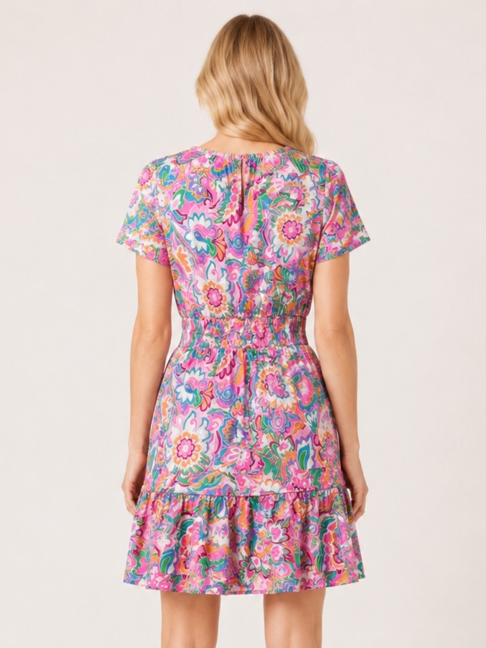 Nicole Miller Somerset dress in multicolor floral size XS - Picture 2 of 16